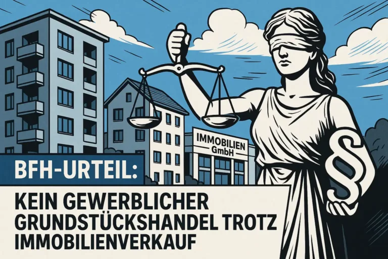 Teaserbild: Erweiterte Kürzung und Drei-Objekt-Grenze bei erstmaligen Grundstücksveräußerungen im sechsten Jahr